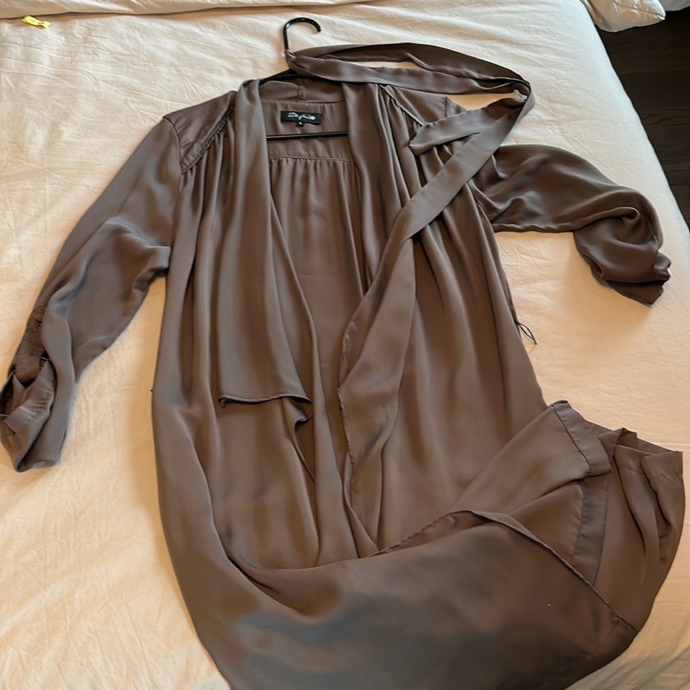 Taupe Duster, Size Small